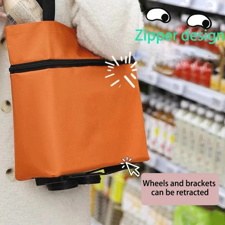 Eco-Friendly Foldable Shopping Trolley™