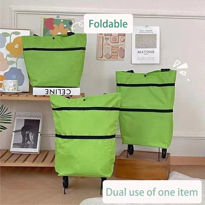 Eco-Friendly Foldable Shopping Trolley™