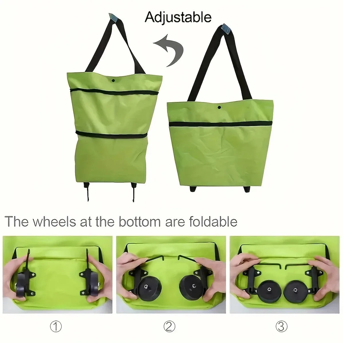 Eco-Friendly Foldable Shopping Trolley™