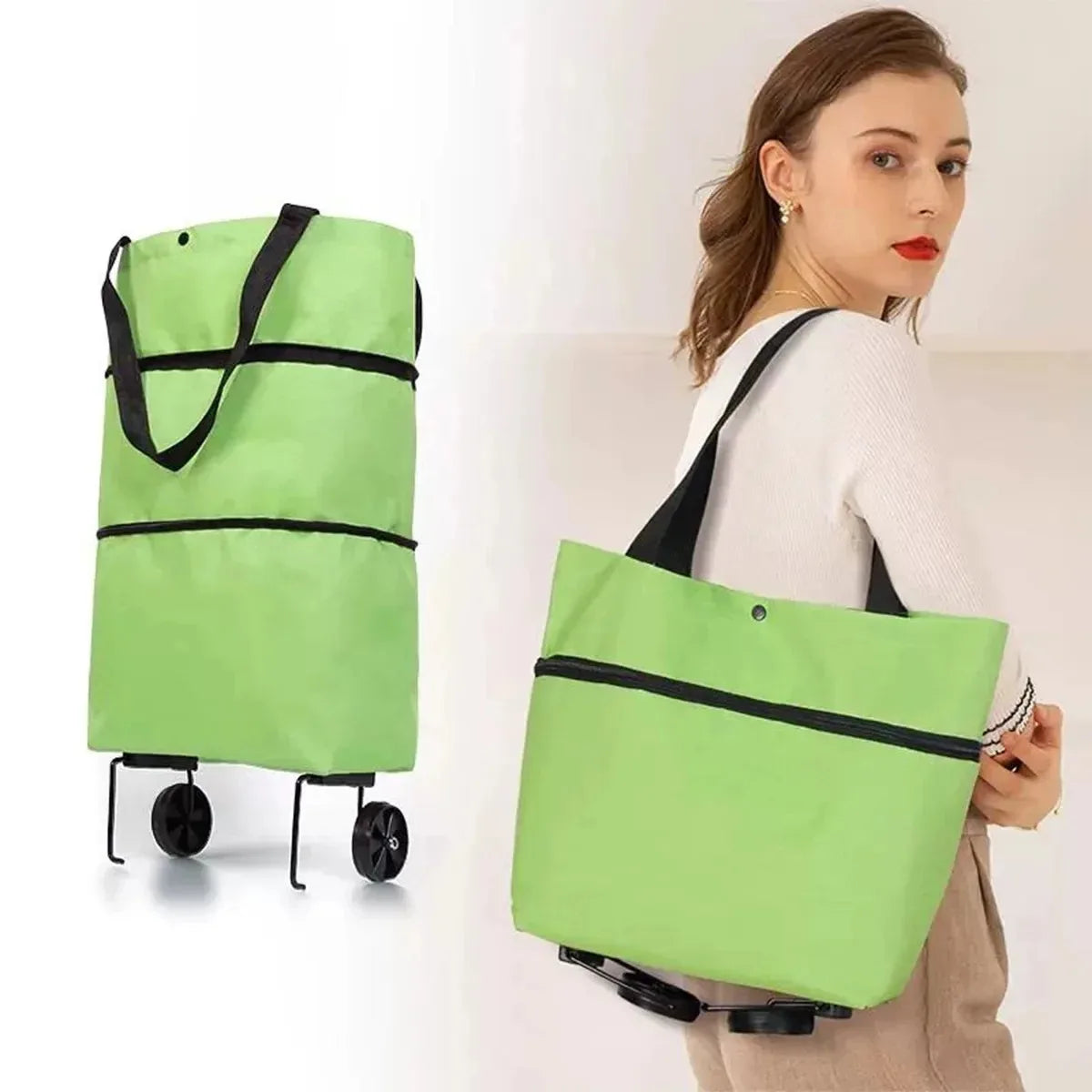 Eco-Friendly Foldable Shopping Trolley™