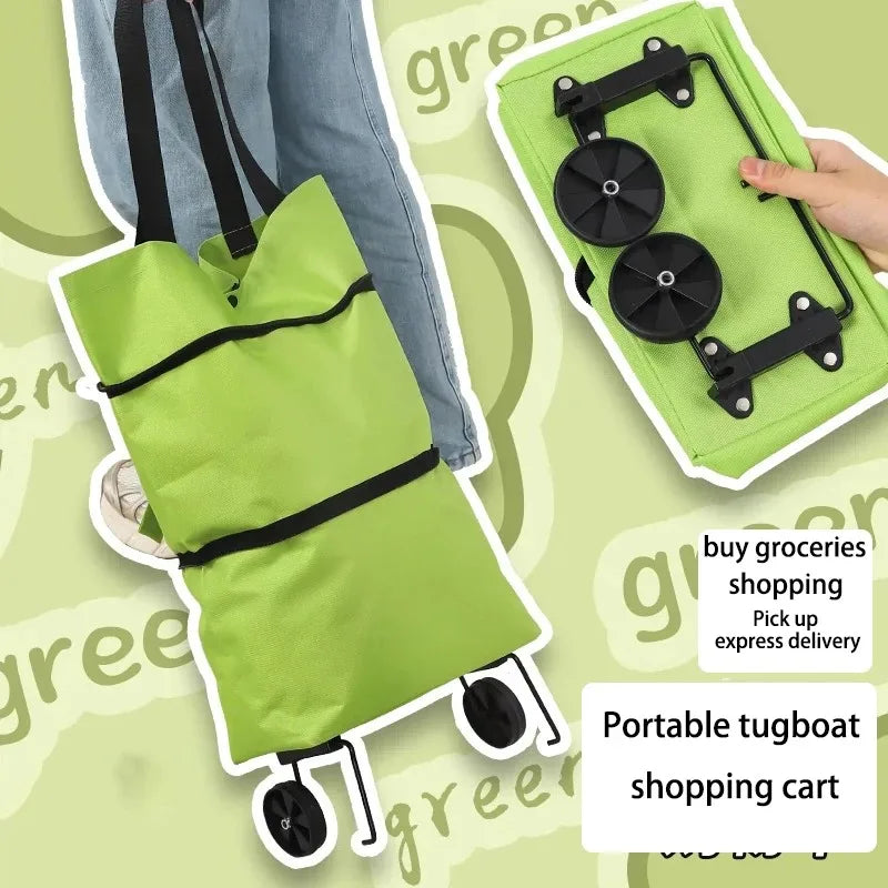 Eco-Friendly Foldable Shopping Trolley™